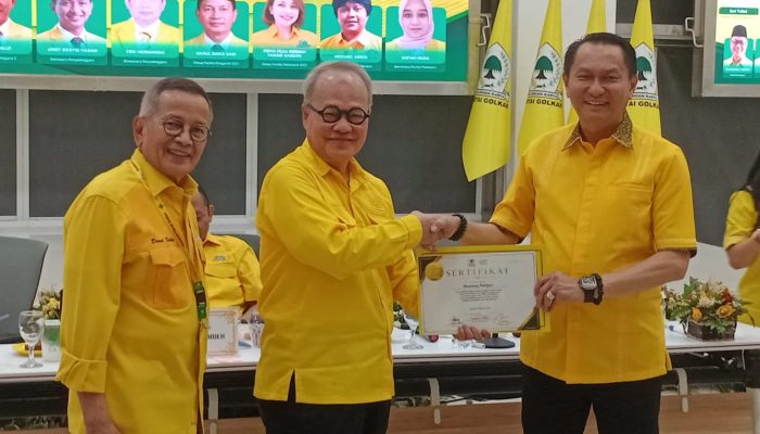 Bambang Patijaya Jadi Peserta Terbaik ToT Akademi Partai Golkar 2026