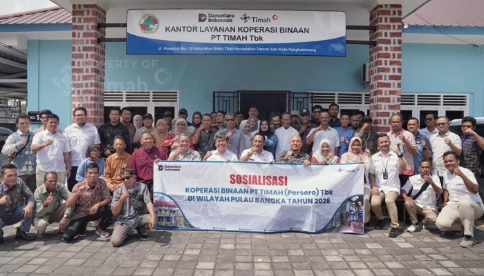 Dorong Ekonomi Desa, PT TIMAH Sosialisasikan Kemitraan dengan Koperasi Merah Putih dan Koperasi Pertambangan