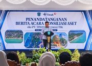 PT TIMAH Serahkan Aset Tanjung Pendam, Pemkab Belitung Siapkan Wajah Baru Kawasan Wisata