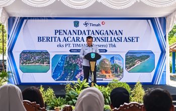 PT TIMAH Serahkan Aset Tanjung Pendam, Pemkab Belitung Siapkan Wajah Baru Kawasan Wisata