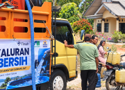 PT TIMAH Kolaborasi Penuhi Kebutuhan Air Bersih Warga Terdampak Kekeringan di Sungailiat