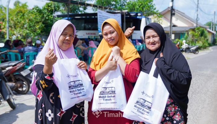PT TIMAH Layani 2.301 Masyarakat Lewat Program Pelayaan Kesehatan Gratis, Jangkau 18 Titik di Tiga Wilayah
