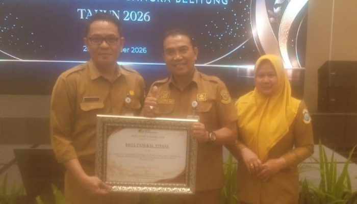 Kota Pangkalpinang Raih Penghargaan Universal Coverage Jamsostek Tertinggi di Babel