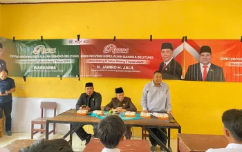 Reses di Payung, DPRD Babel Soroti Pendidikan