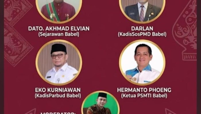 ​Hadirkan  Gubernur dan Tokoh Babel, Seminar Tony Wen Targetkan 1.000 Peserta